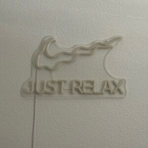 Nike Just Relax Wall Art in Cream